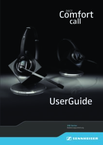 Sennheiser DW 10 PHONE Headset Handbuch | Systemhaus TeleTech Berlin und Brandenburg